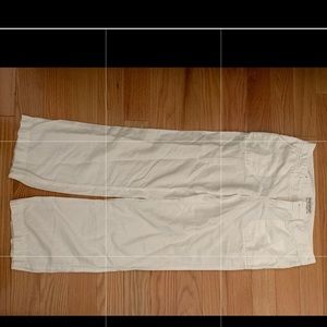 Banana republic white pant